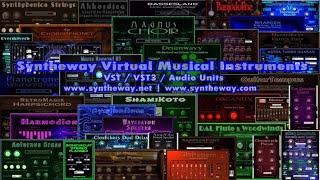 Syntheway Virtual Musical Instruments: VST, VST3, Audio Units. Synthesis & Sampling. EXS24 & KONTAKT