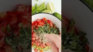 Very Simple Egyptian Salad Variation Named SALATA BALADI...