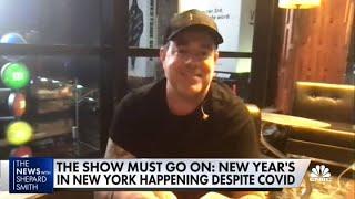 N.Y.C. celebrates New Year's without crowds amid Covid-19