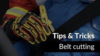 Tips & tricks: Belt cutting - WEBER RESCUE SYSTEMS