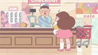 You're in the grocery store but it's Bee & Puppycat | 1 hour ambience, study, relax & chill