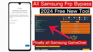 All Samsung Frp Bypass New Frp Unlock tool 2024 | Unlock samsung frp with latest update 2024