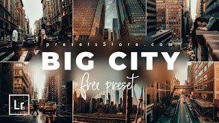 Big City — Mobile Preset Lightroom DNG Tutorial | Download Free | Urban Preset | Street Photography
