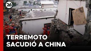 CHINA | Fuerte terremoto dejó un saldo de 7 muertos