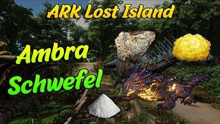 Lost Island Ambra & Schwefel Guide -  So farmt ihr die Magmasaurus Nahrung + Ein Salz Spot