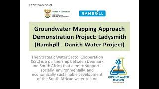 Groundwater Mapping Approach Demonstration Project: Ladysmith (Rambøll - Danish Water Project)