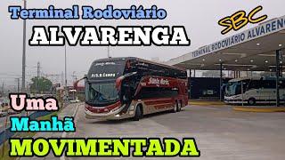 Movimentação de Ônibus na Rodoviária de São Bernardo do Campo