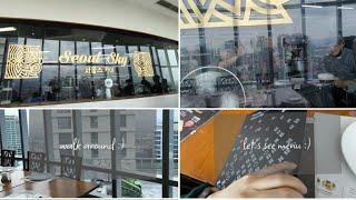 REVOLVING TOWER Authentic Korean Restaurant : Tour Walk Food ( need to watch before going :)