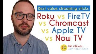 Fire TV stick vs Roku vs Chromecast vs NOW TV stick vs Apple TV: What's the best value for money?