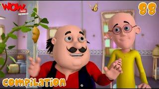 Motu Patlu Bahasa Indonesia | Kompilasi 88 | Cerita Animasi Lucu | WowKidz Indonesia | #spot