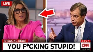 2 MINUTES AGO : Nigel Farage Leaves DUMB UK TV Host SPEECHLESS Live On AIR