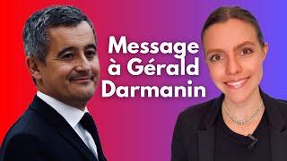 Erga - Message à Gérald Darmanin