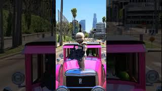 GTA V: BABY SAVE HIS MOM DAD | #shorts