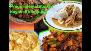 Menu Lebaran ala Kampung di London.