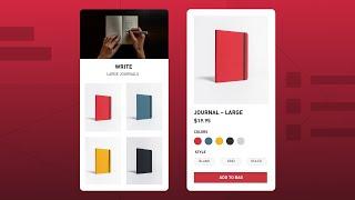 SIMPLE PRODUCT CARD UI DESIGN IN ADOBE XD