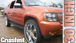 Chevy Avalanche on 30 inch rims Cruisefest 2011: Music by Nate C Produtions!