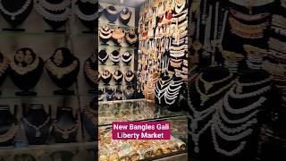 Bangles Bazar in liberty market lahore  Shopping from liberty Market ️ #muhibvlogs #bangles #trend