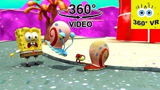 SpongeBob 360° VR | Angry Gary