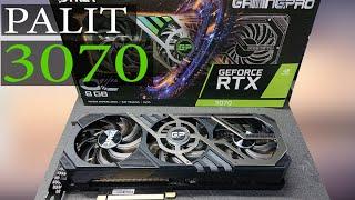 RTX3070 Palit GamingPro Test vs RTX2070 MSI