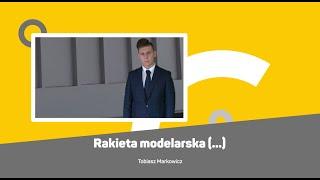 Rakieta modelarska stabilizowana statecznikami kratowymi i TVC