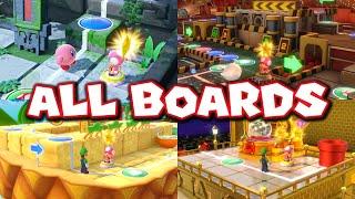 2-Player Super Mario Party - Mario Party Mode: ALL BOARDS!! [Brother and Sister] (Full Movie)