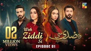 Woh Ziddi Si - Episode 01 - 22nd September 2024 [ Aina Asif & Ali Abbas ] -HUM TV