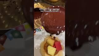 Chocolate Fountain at Atlantis, The Palm, Dubai