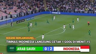  FULL HASIL SEKOR ● TIMNAS INDONESIA 2-0 ARAB SAUDI ● Ronde 3 ● Kualifikasi Piala Dunia 2026