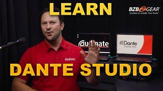 Learning Dante Studio & How To Set Up Dante AV w/ Audinate!