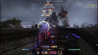 ESO PVP: 1 Bar Nightblade Ganking Is Easy PS5 EU