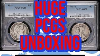 Massive PCGS Graded Coin Unboxing Reveal - Part 2