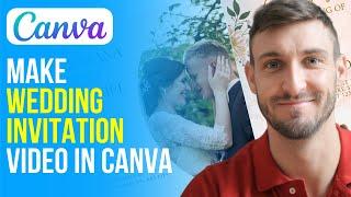 How to Make Wedding Invitation Video in Canva (2025) Marriage/Caricature/Animated