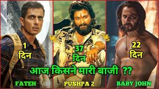 Pushpa 2 Box Office Collection, Baby John Collection, Fateh Box Office Collection, Sonu Sood