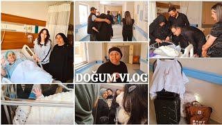 DOĞUM VLOG| NELER YAŞADIK BAŞTAN SONA| OĞLUMLA TANIŞIN| GÜLE OYNAYA SEZERYAN OLURMUŞ | DEPREM