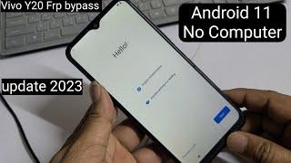 Vivo Y20 Frp bypass Android 11 No Computer 2023