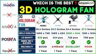  Best 3D Holographic Fan 2024 | Top Holograms Review