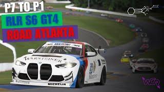 P7 to P1 in 3 minutes! | RLR S6 | Road Atlanta | Victor Nicolae | BMW M4 GT4