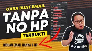  CARA BUAT EMAIL BARU TANPA NOMOR HP - SEMUA PASTI BISA ASAL TAU CARANYA