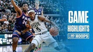 Florida Atlantic at Michigan State | Highlights | Big Ten Men's Basketball | 12/21/2024