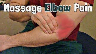 Self Massage Cure Elbow Pain! (Golfers, Tennis Elbow)