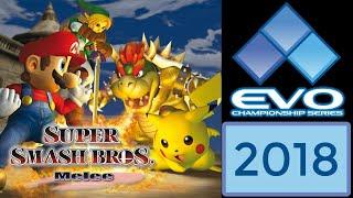 Evo 2018 - Smash Bros Melee | Top 8 | Grand Finals (Hungrybox, Leffen, Plup, Mang0, Armada, S2J)