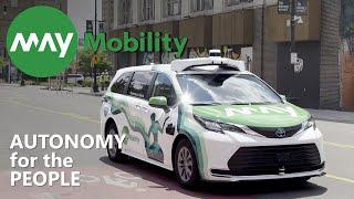 May Mobility - providing People the power of Autonomy