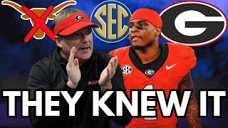 Kirby Smart just ADMITTED Something after UGA BEATS Texas | SEC Championship Game