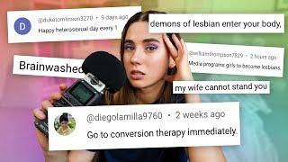 Reading Hate Comments from Pride Month in ASMR