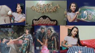 Our 1st Anniversary || Celebration at Home || हमारी पहली सालगिरह ||