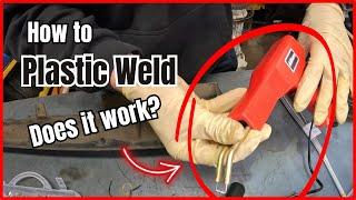 How to: Plastic Weld on Car Parts