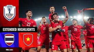  Thailand vs Vietnam  (ASEAN Mitsubishi Electric Cup 2024: Final Leg 2 Extended HLs)