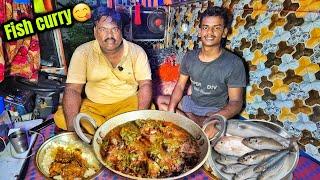 Aaj tho Fish Curry khakar maja hi aa  Gaya  || Cooking with Truck Driver || #vlog