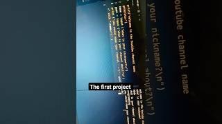 The first project  @OctuCode   @Ibrahim-Adel   #coding #programming #coding #python