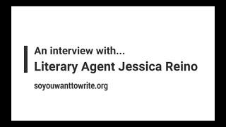 An interview with Literary Agent Jessica Reino